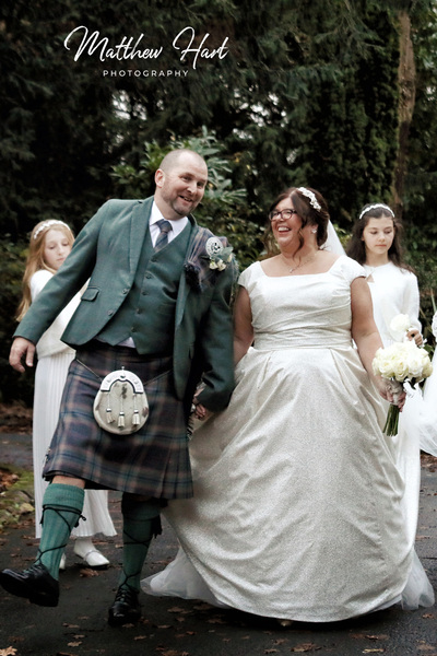 Sharon and Craig at the The Old Rectory Hotel, Redditch.